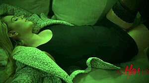 Bold Lesbian Tribbing And Scissoring On Allherluv.com, Brunette And Blonde In Oral Action