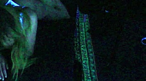 carrie experiences sex under blacklight