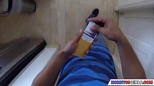 Seducing Cute Girl With Small Tits In Public