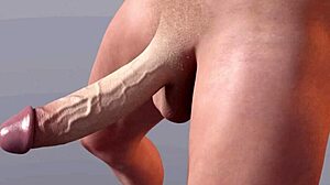 Check out this huge white dick bouncing in 3d hentai animation