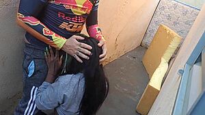 Loving My Girlfriend's Tight Pants on the Street