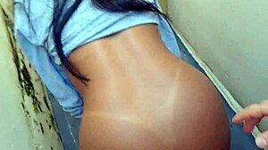 Loving My Girlfriend's Tight Pants on the Street