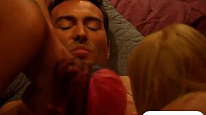 Couples engage in hardcore fucking and oral in swinger mansion