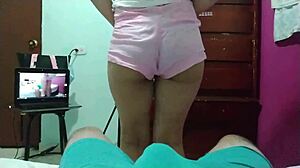 Latina Wants To Suck Her Sister's Husband's Cock During Holy Week