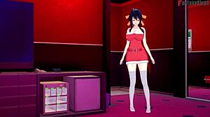 Akeno And Rias Gremory Share Passionate 3some