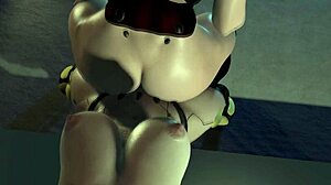 Watch this cyborg futa fuck another from behind?