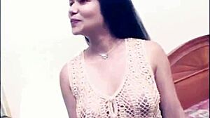 Latina Indian Model Comes For Casting, Gets Bent Over For Big Cock Threesome