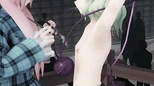 Kokoro's revenge in mmd animation