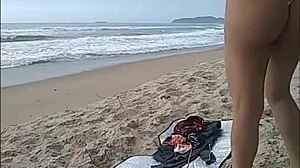 I got naked on the beach in Florianopolis, but I forgot my clothes