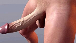 Check out this huge white dick bouncing in 3d hentai animation