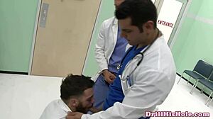 Powerful Bodybuilder Tops Bound Guy In Anal Assfucking