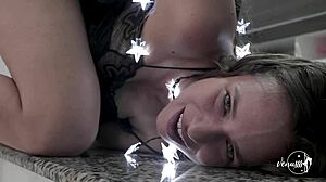 Bent Over Latina Fingering Pussy