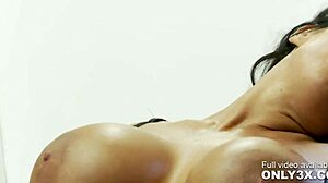 kerry louise in gloryhole scene at toilet