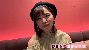 i cum inside this japanese babe's tight pussy doggy style!