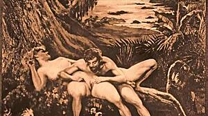 Vintage Anime Hentai Erotik Çizimler