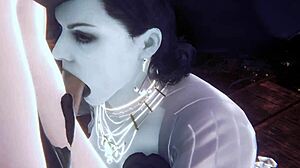 Alcina Dimitrescu's Sexy Compilation in Resident Evil Village Hentai! Big Tits and Anal Action!