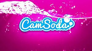 camsoda - gabbie carter big tits masturbates on couch