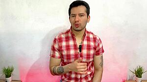 Straight guy lets his gay friend suck his 23cm monster cock