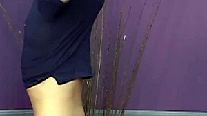 Fully clothed girls engage in fetish play with handcuffs