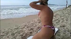 I got naked on the beach in Florianopolis, but I forgot my clothes