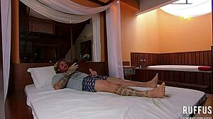 Morena Catches Family Member Watching Porn and Helps Him Fuck - Ana Rothbard - Full Video on Red