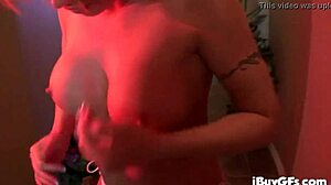 Busty slut Brooke Haven shakes booty in striptease 😏