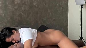 my stepbrother's cock gets a thrilling ride