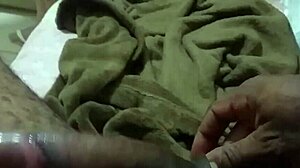 I was sucking my stepfather's big cock in the living room, with my mom just in the next room