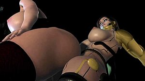 Watch this cyborg futa fuck another from behind?