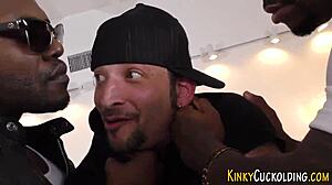 Interracial Facial Covers My Babe's Face