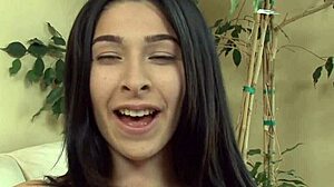 Cute Shemale with Small Tits Performs Blowjob in Crossdressing Scene