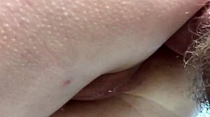 Helping wife shave leads to tight anal creampie with monster cock.