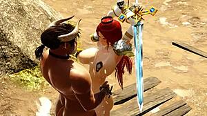 Did the warrior princess get fucked by the minotaur?