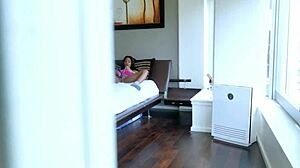 Wow! POV Fucking My Ebony Stepsis with Huge Tits!