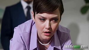 My tiny secretary Jade Valentine nailed by Robby Echo