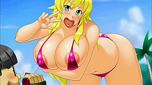 Hentai weeb fucks blond milf bbw