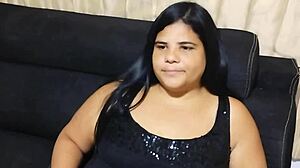 Stranger Advises Brazilian Latina Before Rough Doggystyle Fuck