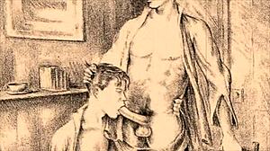 Vintage erotic illustration 😍