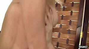 Stud leaves Caroline's sexy panties drenched