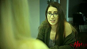 Bold Lesbian Tribbing And Scissoring On Allherluv.com, Brunette And Blonde In Oral Action