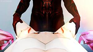 i'm miku begging for that big black cock in missionary position with creampie