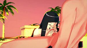 naruto sex video with hinata featuring blowjob and creampie