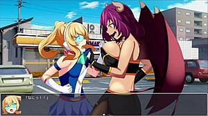 want to play this hentai battle game? search for ドリビレ on google