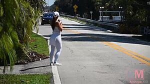 Kelsi Monroe Flees Police in Wild Latina Chase - Part 1