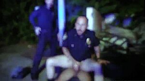 Watch the homie take the effortless way in gay police porno