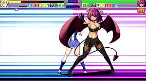 want to play this hentai battle game? search for ドリビレ on google