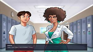 Summer time saga busty tits game