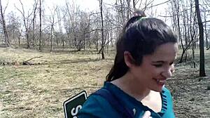 Public cumwalk turns heads