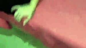 Big butt girlfriend screams during doggystyle ass worshiping and sucking.