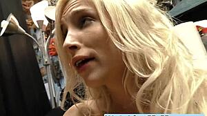 want some big black cock? gorgeous blonde babes tease in interracial threesome.